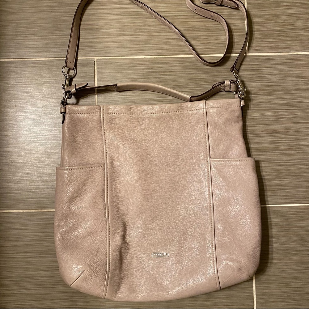 Large Leather Coach Bag